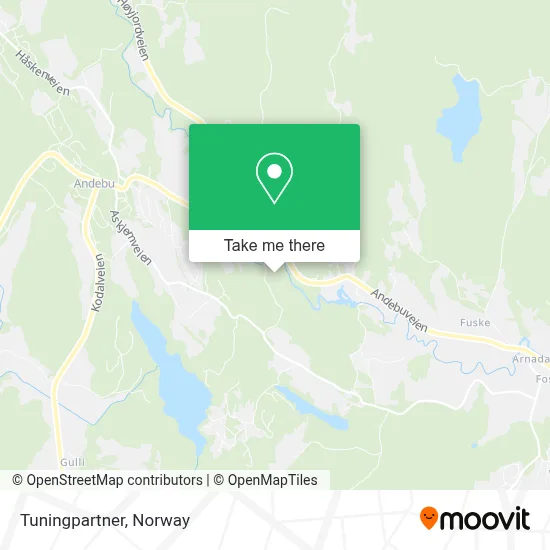 Tuningpartner map