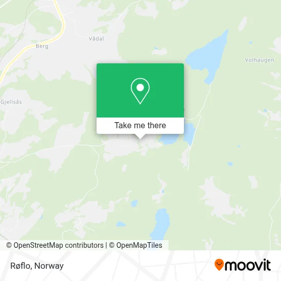Røflo map