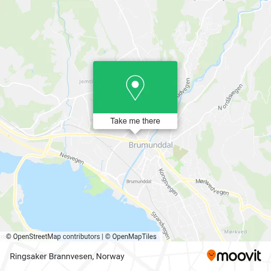 Ringsaker Brannvesen map