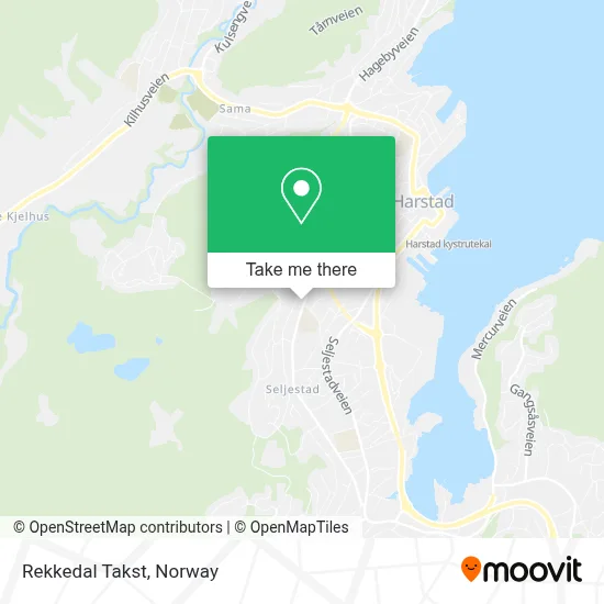 Rekkedal Takst map