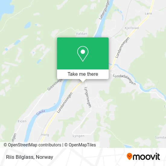 Riis Bilglass map