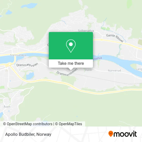 Apollo Budbiler map