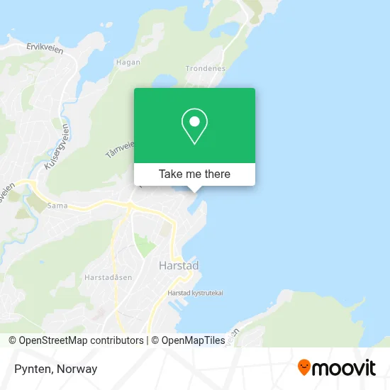 Pynten map