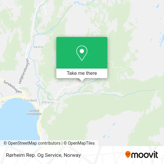 Rørheim Rep. Og Service map