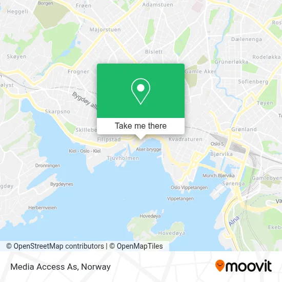 Media Access As map