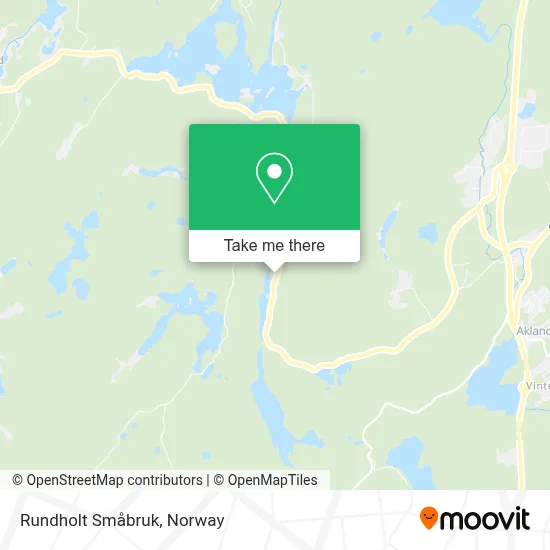 Rundholt Småbruk map