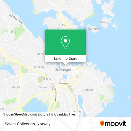 Select Collection map