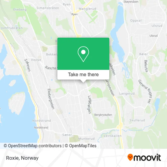 Roxie map