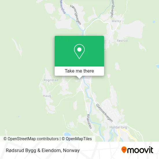 Rødsrud Bygg & Eiendom map