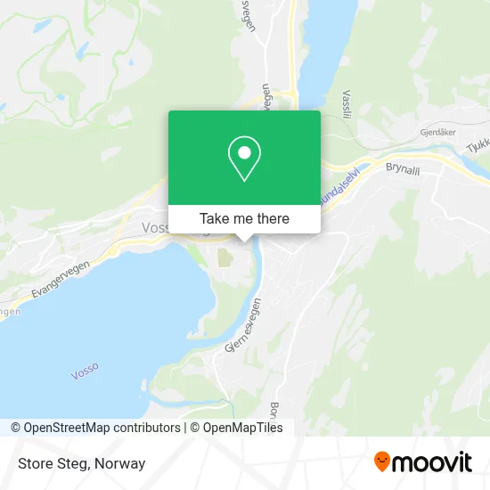 Store Steg map