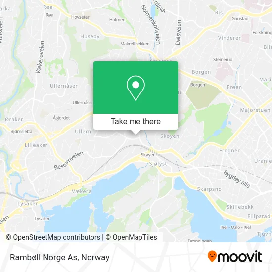 Rambøll Norge As map