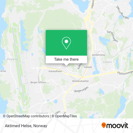 Aktimed Helse map