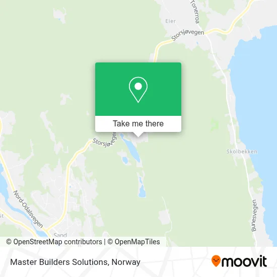 Master Builders Solutions map