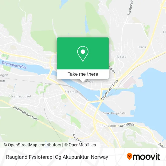 Raugland Fysioterapi Og Akupunktur map
