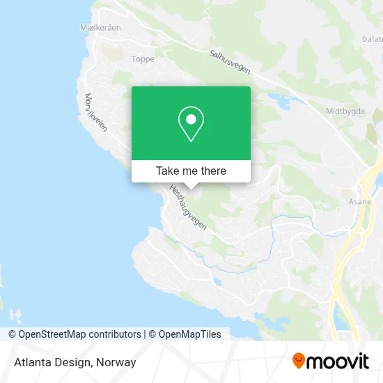 Atlanta Design map