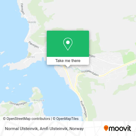 Normal Ulsteinvik, Amfi Ulsteinvik map