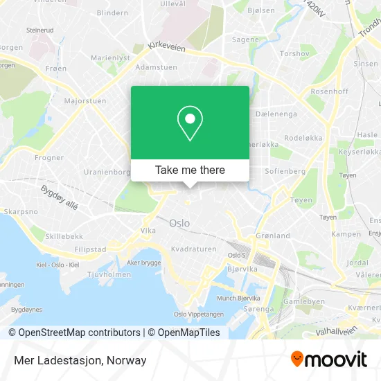 Mer Ladestasjon map