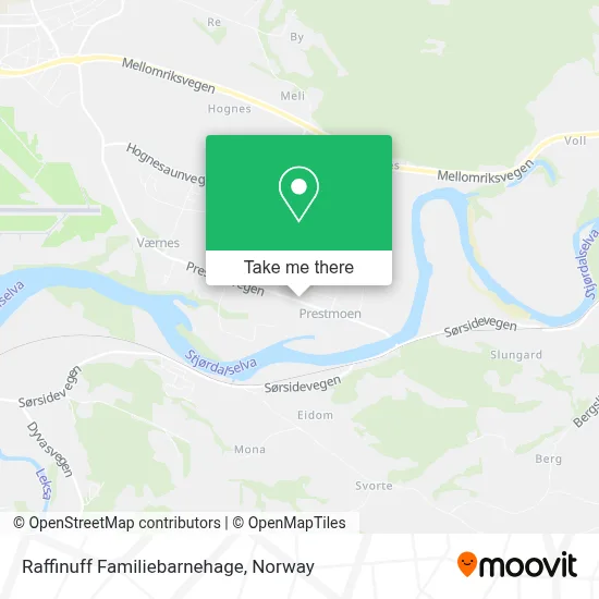 Raffinuff Familiebarnehage map