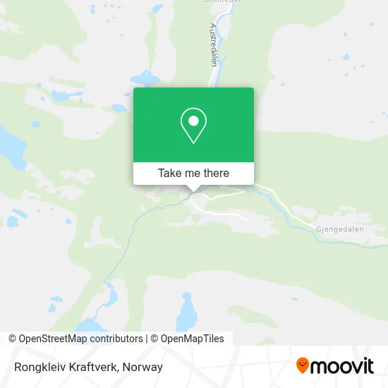Rongkleiv Kraftverk map