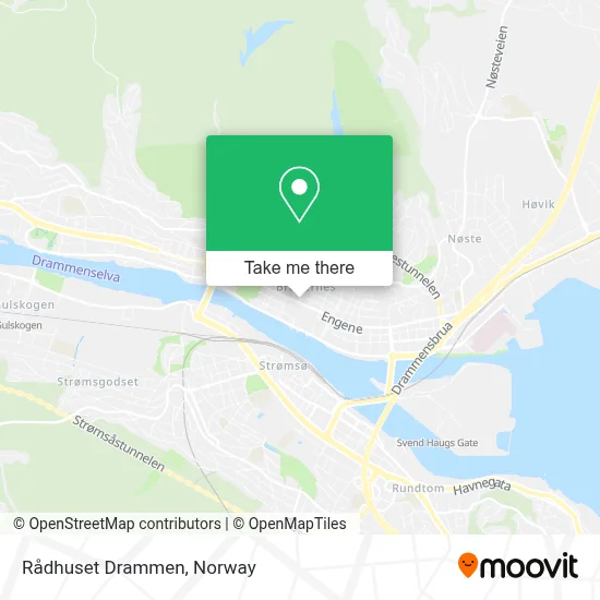 Rådhuset Drammen map