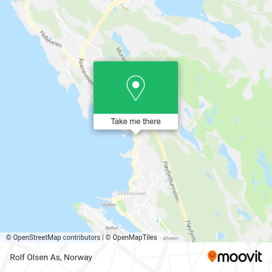 Rolf Olsen As map