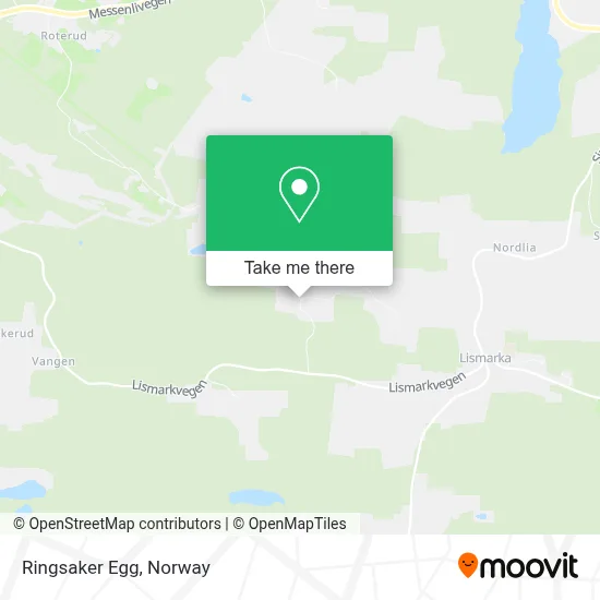Ringsaker Egg map
