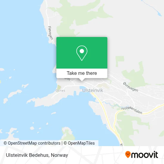 Ulsteinvik Bedehus map