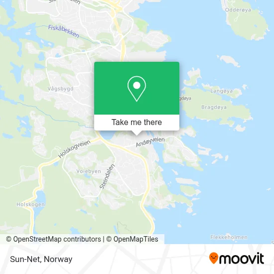 Sun-Net map