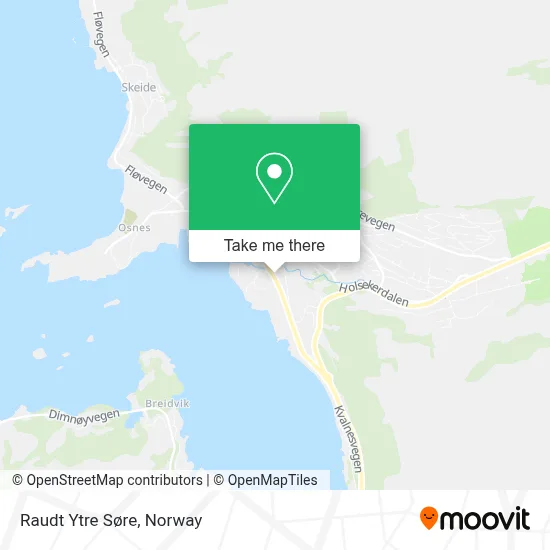 Raudt Ytre Søre map