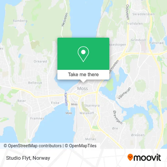 Studio Flyt map