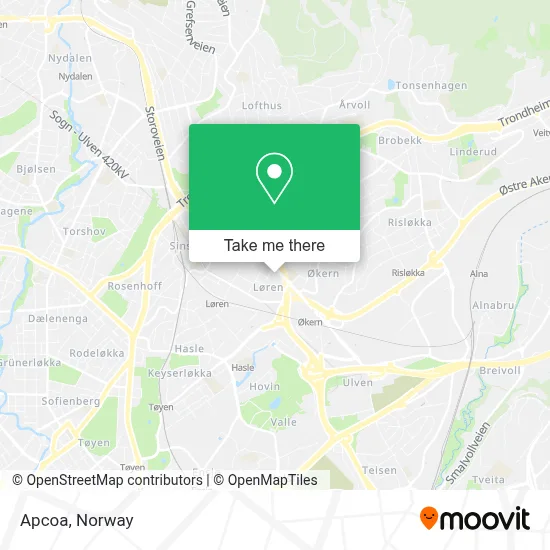 Apcoa map
