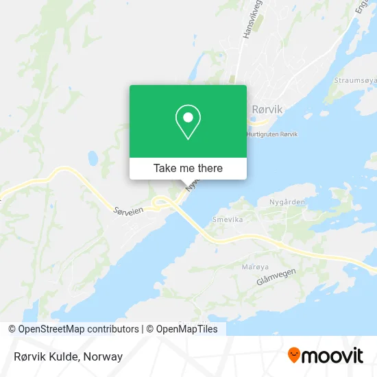 Rørvik Kulde map