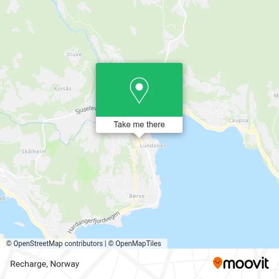 Recharge map