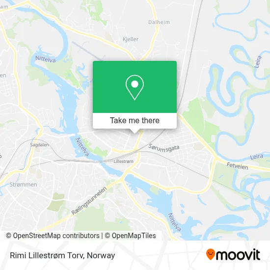 Rimi Lillestrøm Torv map