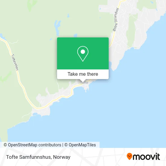 Tofte Samfunnshus map