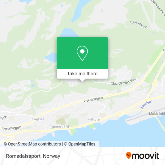 Romsdalssport map