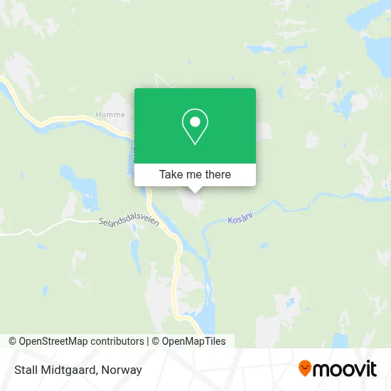 Stall Midtgaard map
