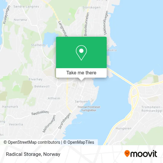 Radical Storage map