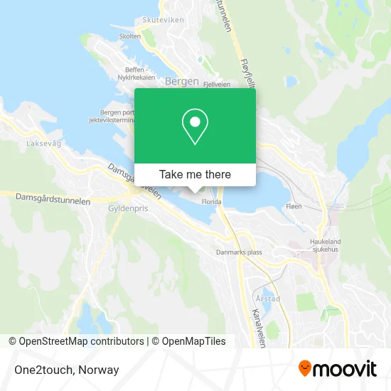 One2touch map