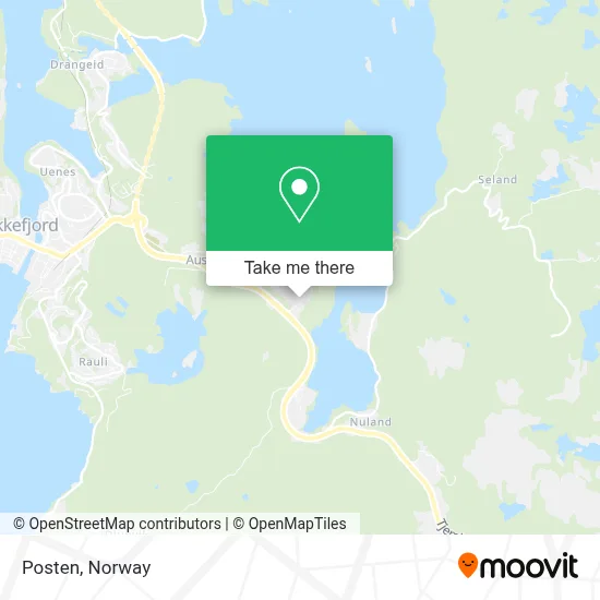 Posten map