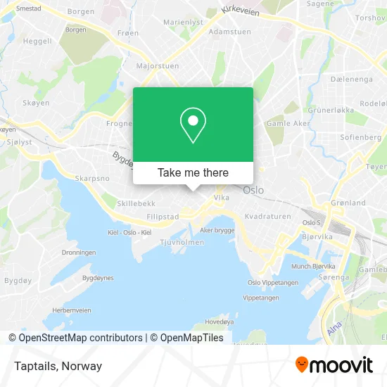 Taptails map