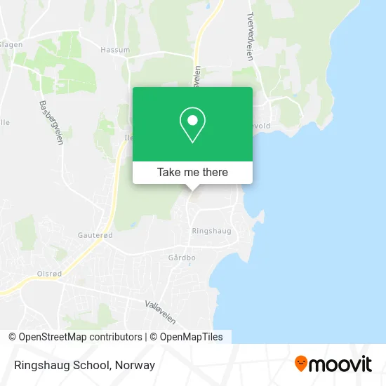 Ringshaug School map