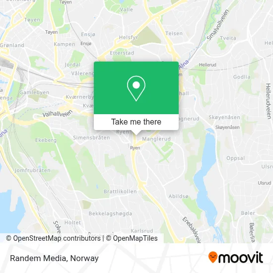Randem Media map
