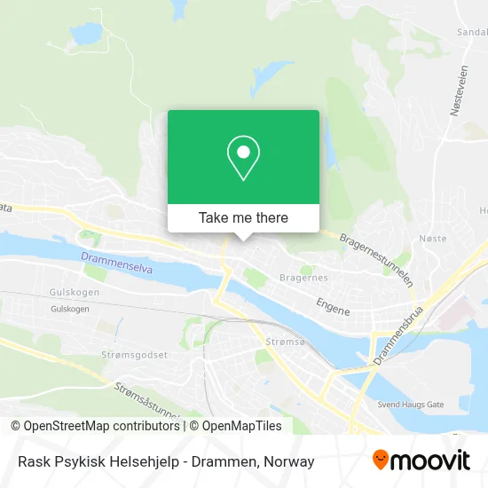 Rask Psykisk Helsehjelp - Drammen map