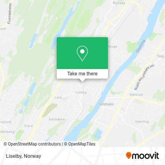 Liselby map