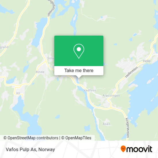 Vafos Pulp As map