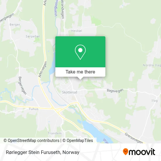 Rørlegger Stein Furuseth map
