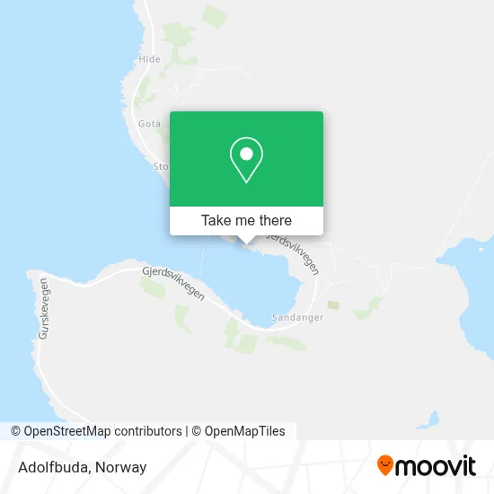 Adolfbuda map