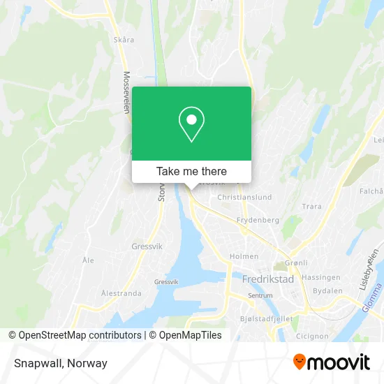 Snapwall map