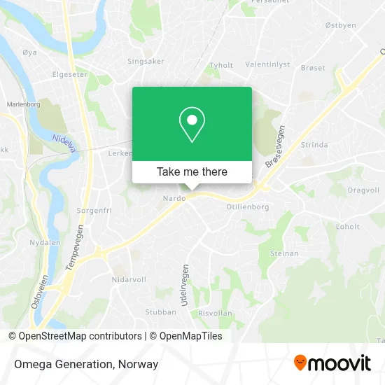 Omega Generation map